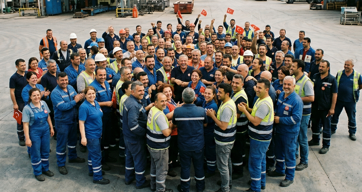 Kartepe’de İşçi Maaşları 110 Bin Liraya Yükseldi, Kutlamalar Başladı